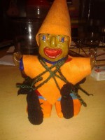 muñeko EKEKO de arcilla artesanal